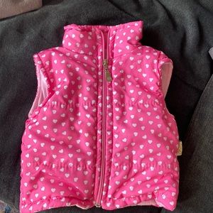 Pink Hearts Vest Baby